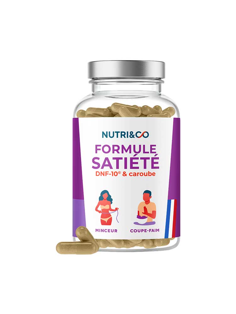 Nutri&Co Coupe-Faim Minceur et Satiété 60 Gélules